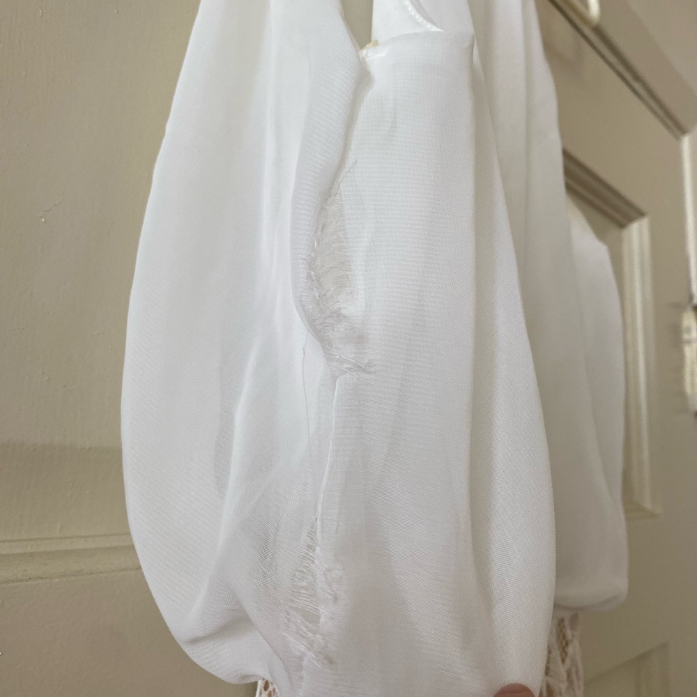 Windsor High Neck Silhouette Floor-Length Dress - Picture 5 of 5